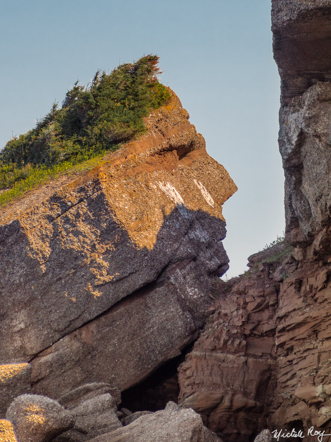 Rocher Tête d'Indien / Indian Head Rock